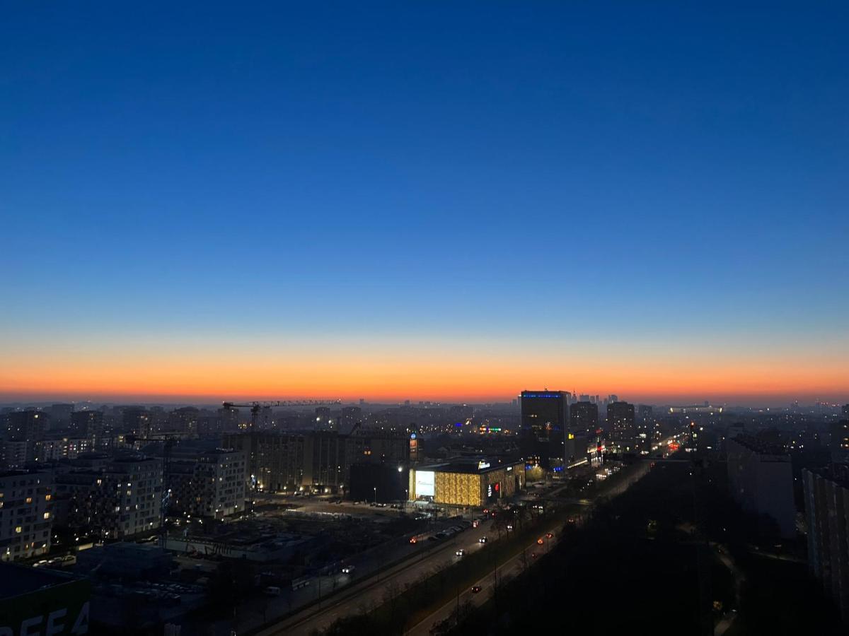 Apartament Skyscrapper Z Widokiem Na Panorame Warszawy Варшава Екстериор снимка