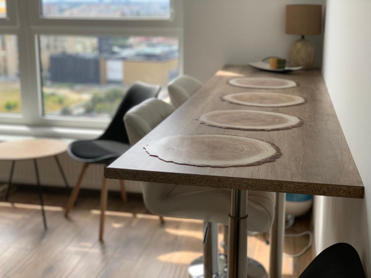 Apartament Skyscrapper Z Widokiem Na Panorame Warszawy Варшава Екстериор снимка